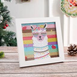 Novo diy kits de mosaico carft diamante artes e ofícios para crianças brilhantes 5d kits de pintura diamante para crianças até 5 simrs velhos - Image 2