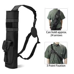 Saco Quiver, Seta Titular com Sistema Molle e Bolsos, Tiro com Arco Aljava para Caça, Tiro, Alvo, Pra - Image 5