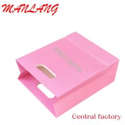 China Saco De Papel De Presente Com Seu Próprio Logotipo, Branco, Luxo Impresso, Custom Die Cut Design, Sacos De Papel De Compras De Varejo, Fabricantes - Image 2