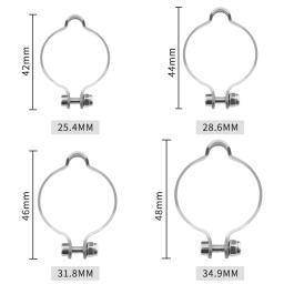 MUQZI-Bike Braçadeira Cabo Shifter Linha Buckle, Shift Cable Guide, Anel fixo, Acessórios de peças de bicicleta, 25.4mm, 28.6mm, 31.8mm, 34.9mm - Image 4