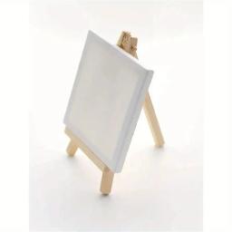 Mini Canvas Art Boards, 10x10cm, Telas de arte, Pintura a óleo acrílica e Decoração, Mini Moldura pintura a óleo - Image 4