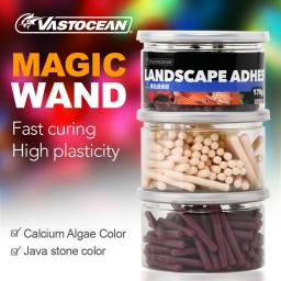 VASTOCEAN-Gel De Algas De Cálcio Para Aquário De Peixes, Pedra De Java, Magic Aquascape, Rocha Morta, Poderoso, Secagem Rápida - Image 1