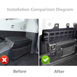 Modificado armazenamento Rack para Chery Jetour Viagem, Tronco Expansão Acessórios, T2 - Image 6