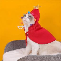 animal estimação manto adorável para cães gato vestir-se suprimentos inverno carnavais capa pet fotografia - Image 5