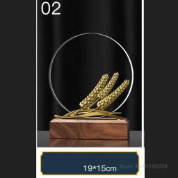 Troféu De Cristal De Madeira Maciça, Pode ser Personalizado, Medalha Reunião Anual, Dança Esportes competição, Decoração Home, Base De Madeira - Image 4