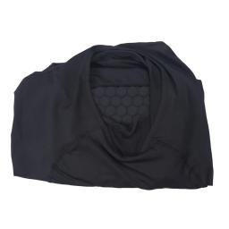Protetor de costela masculina colete acolchoado, camisa de compressão, colete de treinamento com 3 almofadas, equipamento de proteção para futebol, futebol, basquete, hóquei - Image 3