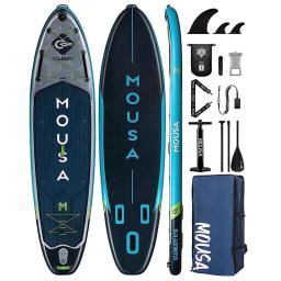 Inflável stand-up paddleboard para pesca, prancha de surf, remo X5, 2 pessoas, popular, atacado - Image 1