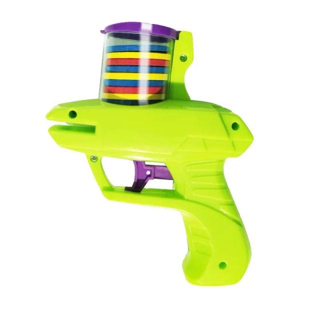 Lançador de Frisbee de Cenoura 15 Peças Brinquedo Interativo para Cães e Gatos