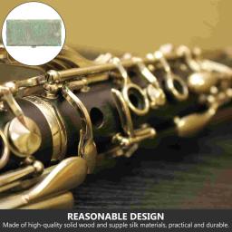 Estojo de palheta para oboé, suporte para transporte de cana, acessórios verdes, instrumentos musicais respiráveis - Image 3