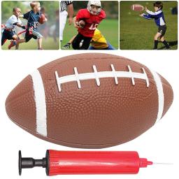 Futebol antiderrapante de rugby americano para adolescentes, bola de jogo infantil com inflador, brinquedos de futebol infantil, crianças e estudantes - Image 6