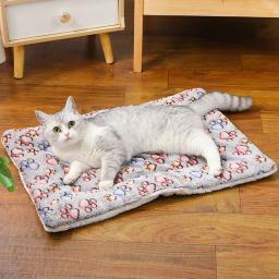 Cobertor de flanela macia para cães pequenos e médios, Pet Sleeping Mat, Almofada de cachorro engrossar, sofá gatinho, Pet Supplies, inverno - Image 2