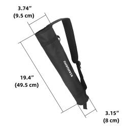 Arco e flecha Back Arrow Quiver Holder, Tubo ajustável, Hip Quiver, Carry Bag para Bow Hunting e Target Practicing, cintura, pendurado - Image 6