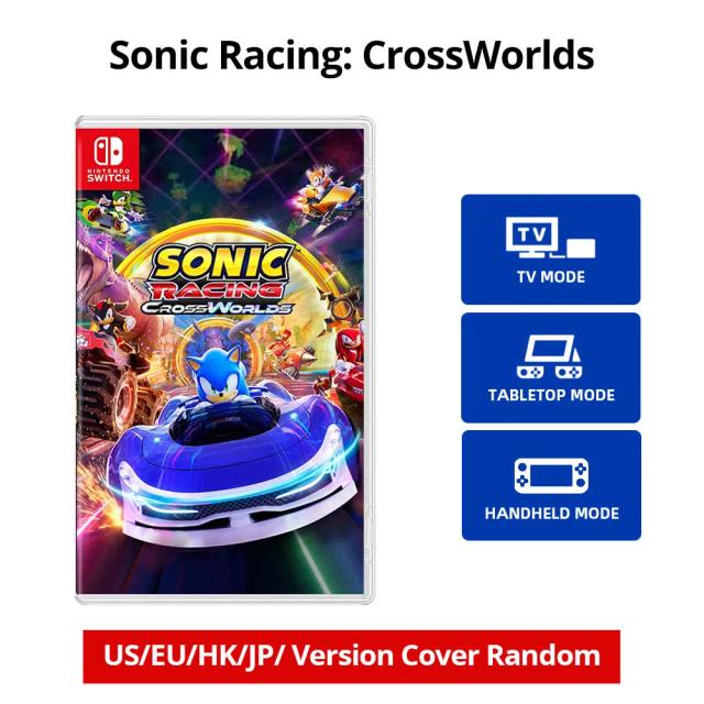 Nintendo Sonic Racing CrossWorlds Jogo Físico para Nintendo Switch