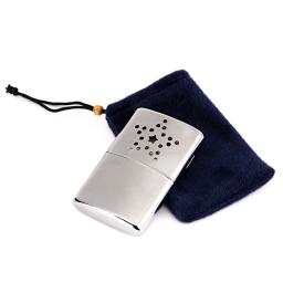 Aquecedor de mão de metal portátil com bolsa para exterior, Mini bolso aquecedor de gasolina para pesca, camping, caminhadas, inverno quente, novo, 1 pc, 2pcs - Image 3