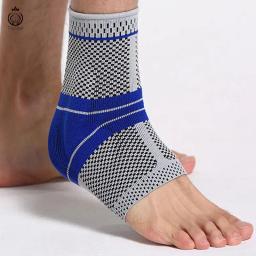 Suporte Elástico Do Tornozelo Do Silicone Cinta, Compressão De Fitness, Protetor De Tornozelo, Basquete, Futebol, Tênis, Almofada De Gel De Sílica - Image 1