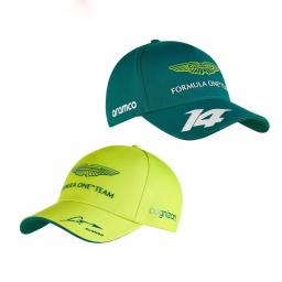 Boné F1 Conjunto de boné de beisebol masculino e feminino, boné de beisebol da equipe Aston Martin - Image 2