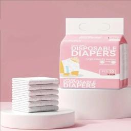 Fraldas descartáveis para cães respiráveis, calças menstruais, alta absorção, à prova de vazamento, calças fisiológicas para cães fêmeas - Image 5