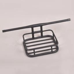 Cesta de bicicleta de alumínio com guidão, Fixie Bike Panniers, ciclismo Carrying Holder, Bike Riding Rack, 31.8mm, 5kg de carga - Image 2