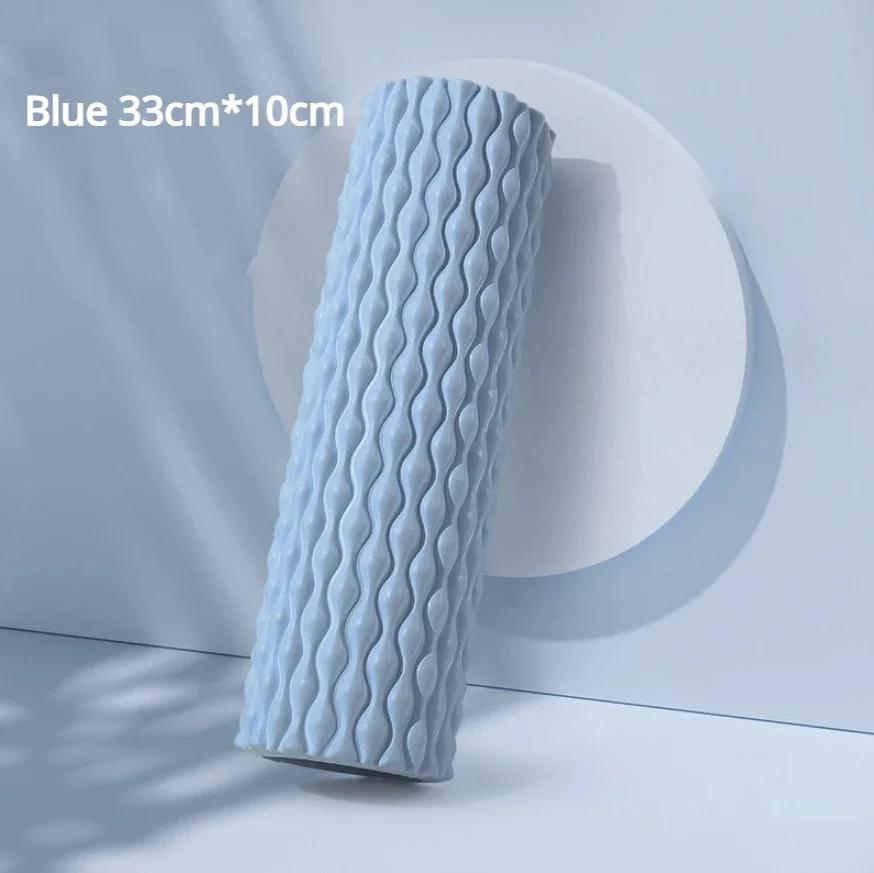 Eva gota de água espuma eixo relaxamento muscular mace massagem vara oco yoga pós massagem rolo 3d ponto massagem exercício rolo - Image 1