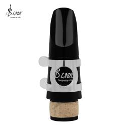 SLADE-Rubberwood Clarinete Bocal com Cap ABS, ajustável Metal Snap Clip, acessórios para instrumentos de sopro - Image 3