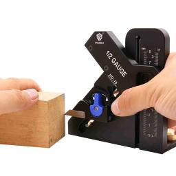 Preciso Centro Marcação Ferramenta De Medição, Liga De Alumínio, Gauge Workpiece, Scriber Ferramenta, Tabela Router, 1, 2 - Image 1