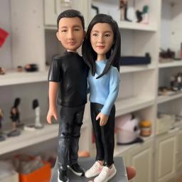 Fantasy Custom Handmade Real Man Figuras, Desenhos Animados Anime, Crianças, Meninas, Casal, Pet, Doutor, Hero Dolls, Casamento, Topper Birthday Gift - Image 3