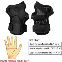 Homens Mulheres Roller Skating Esqui Mão Snowboard Suporte de pulso Ski Palm Protector Wrist Guard Wrist Protection - Image 6