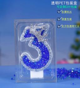 Número Vela De Aniversário Para Crianças, Coroa Brilhante, Digital Cake Topper, Decoração De Festa De Aniversário, Suprimentos De Favor - Image 4