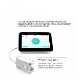 Medidor da glicose sanguínea, monitoração do açúcar, monitor não invasor, teste do açúcar, diabetes, beleza, saúde, sistema de monitoração - Image 1