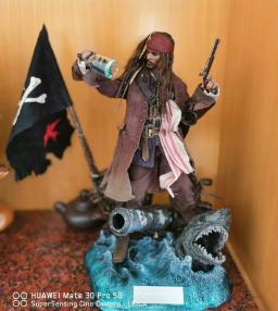 HOTTOYS-Captain Jack Johnny Action Figure Model, Coleção de Hobbies, Piratas das Caraíbas, HT 1/6, DX15, Jack Jack, Espião, 5, Hobbies - Image 3