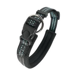 Arnês De Trela Do Cão Refletivo De Nylon, rede De Seda, fivela De Plástico, Pet Collar, Amazon Transfronteiriça, Pet fornecimentos - Image 4