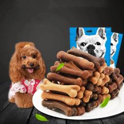Bastões de limpeza de dentes para cães pequenos, Petiscos de cachorro, Molar, Training Pet Food, Osso, Mastigar alimentos para cães pequenos - Image 1