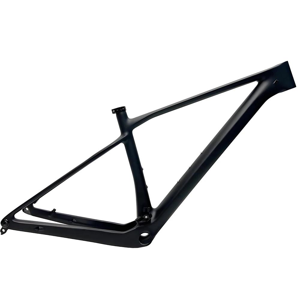 2025 novo quadro de bicicleta de montanha de carbono t1000 roteamento interno completo 29er hardtail mtb quadro de carbono impulso 12x148mm cabide udh - Image 1