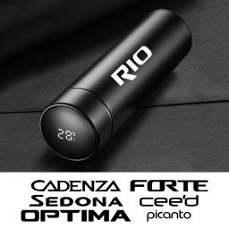 Carro Inteligente Thermos Caneca, Copo Garrafa de Água, Acessórios Automóveis para Kia Rio, Picanto, Ceed, Forte, Optima, Sedona, Cadenza, K9, Telluride - Image 1