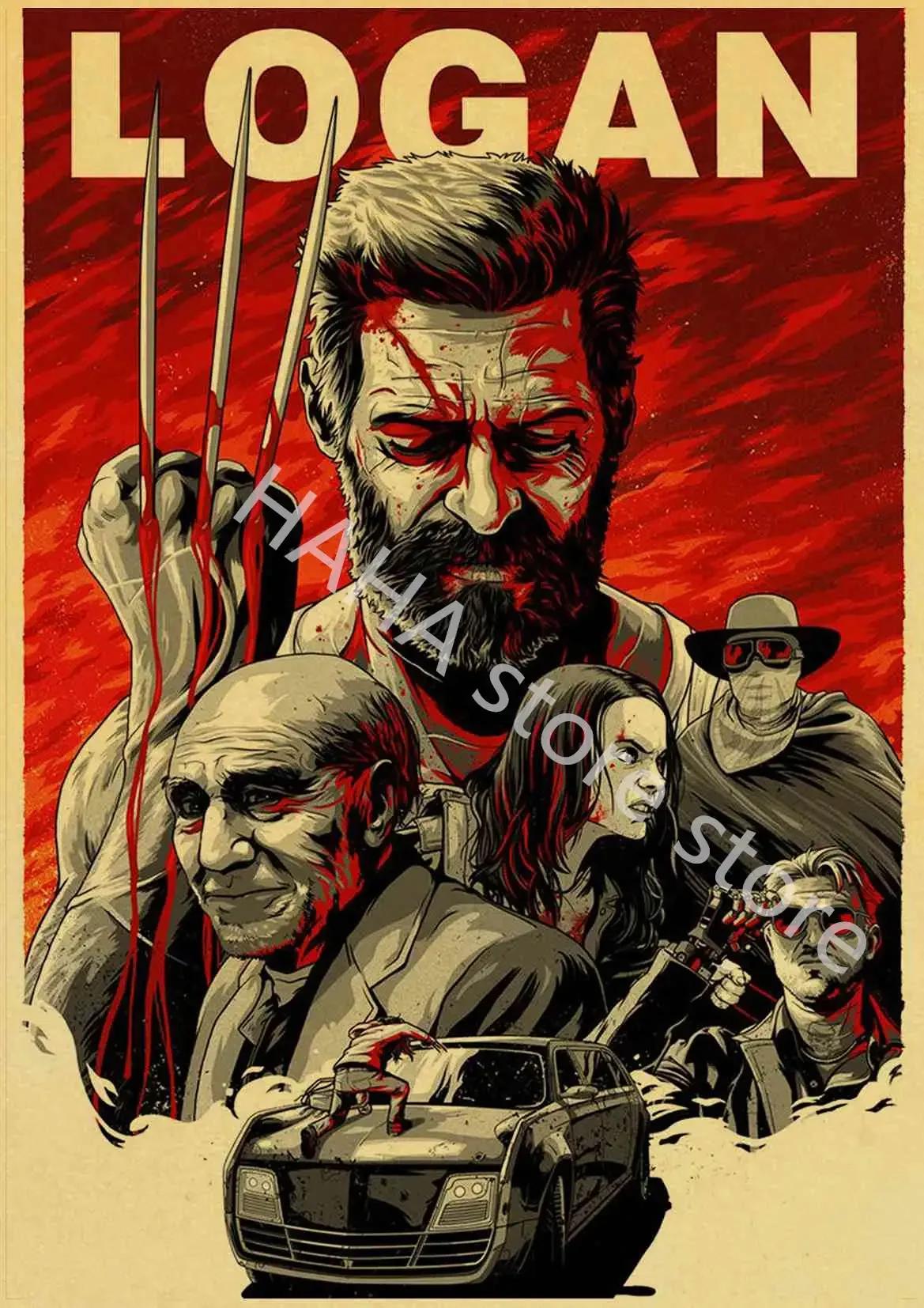 Posters de filmes clássicos, Filme antigo, Pulp Fiction, De Volta para o Futuro, Kill Bill, Papel Kraft retrô, Decoração de quarto do vintage, Pintura de parede - Image 1
