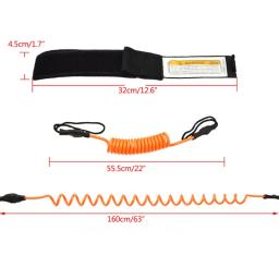 Safety Paddle Leash Rope para Surf, Stand Up, Kayak, Barco, Surf, Mão, Paddle, Prancha, Acessórios de Surf - Image 6