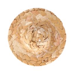Mais novo 1pc artesanal palha tecido chapéu ajustável para papagaio aves acessórios moda dropshipping - Image 5