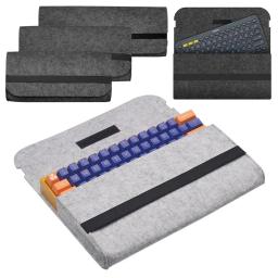 O saco mecânico portátil do teclado, bloco do teclado sentiu o saco, estojo, saco do armazenamento, saco periférico, 60, 84, 104 chaves - Image 1