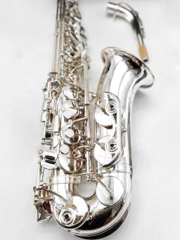 Prata Saxofone Alto Profissional, E-Flat, One-to-One Estrutura, artesanato japonês, Jazz Instrumento, sax alto, alta qualidade, 62 - Image 1