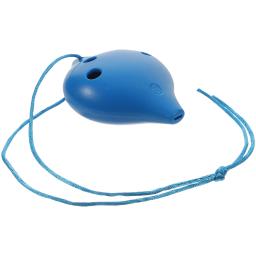 Brinquedo Ocarina Plástico Criativo para Iniciantes, Portátil e Mini Apito para Iniciantes, Instrumento de Sopro, 6 Buracos, Alto, Crianças, Bebé, Modelagem - Image 4