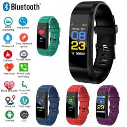 Digital Sport Smart Watch para Homens e Mulheres, Pulseira Fitness, Pressão Arterial, Monitor de Freqüência Cardíaca, Impermeável, Android, iOS - Image 2