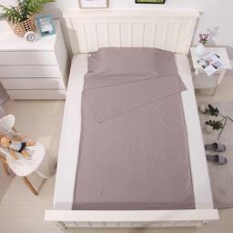 Saco de dormir leve portátil, saco multipessoa, acampamento exterior, folha do curso do hotel, forro, 115cm x 210cm - Image 4