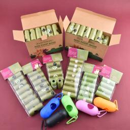Saco De Lixo Biodegradável Pet, Sacos De Cocô De Cão, Bulk Perfumado Poop Bag, Sacos De Resíduos De Gato Degradável, Poop Dog Dispenser, 1/42 Rolo - Image 2