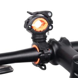 Suporte Seguro Multi-funcional Ajustável, Borracha Conveniente, Rotação de 360 Graus, Caça Acessórios Da Bicicleta, Frente - Image 3