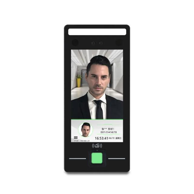 Leitor Biométrico de Cartão com Reconhecimento Facial para Produtos Acessíveis