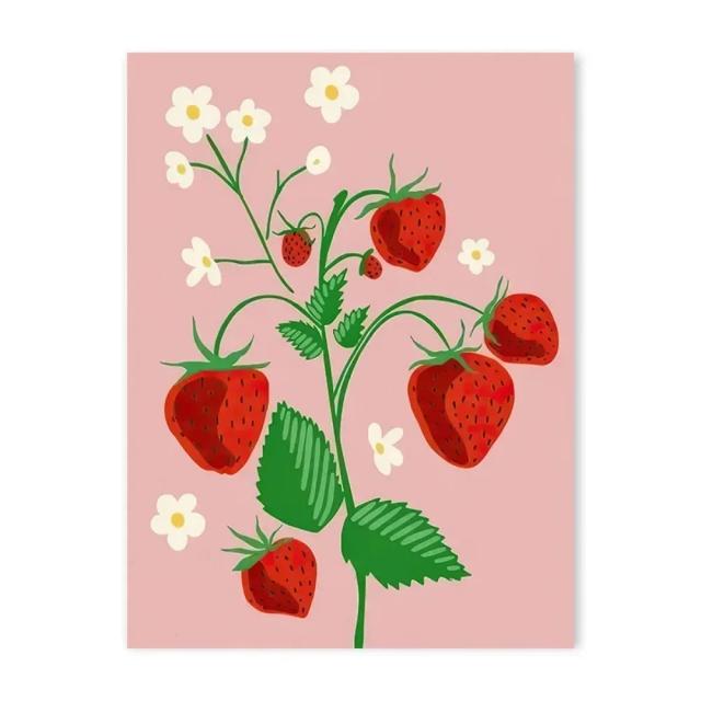 Pintura em Tela "Frutas Vibrantes" - Decoração Moderna para Sala de Estar e Quarto