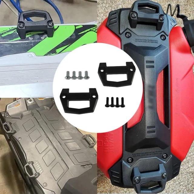 Carga Bagagem Rack para Ski-Doo e Estrutura para Descansapés em Can-Am Defender e Maverick Trail