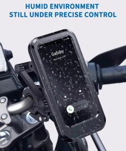 Universal impermeável titular do telefone móvel, bicicleta ajustável suporte celular, GPS, 360 ° giratória, motocicleta - Image 4