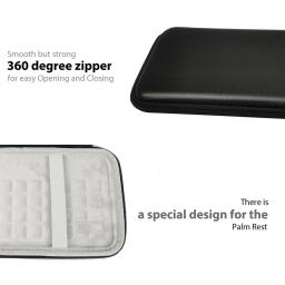 Caso De Armazenamento De Teclado Portátil, EVA Shell Duro, Saco De Armazenamento De Viagem, Dustproof, Compatível Para K380 Mini Keyboard - Image 4
