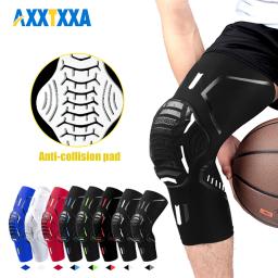 Joelheiras esportivas, capa de manga, favo de mel, compressão nas pernas, ao ar livre, basquetebol, futebol, equitação, esportes, 1pc - Image 1